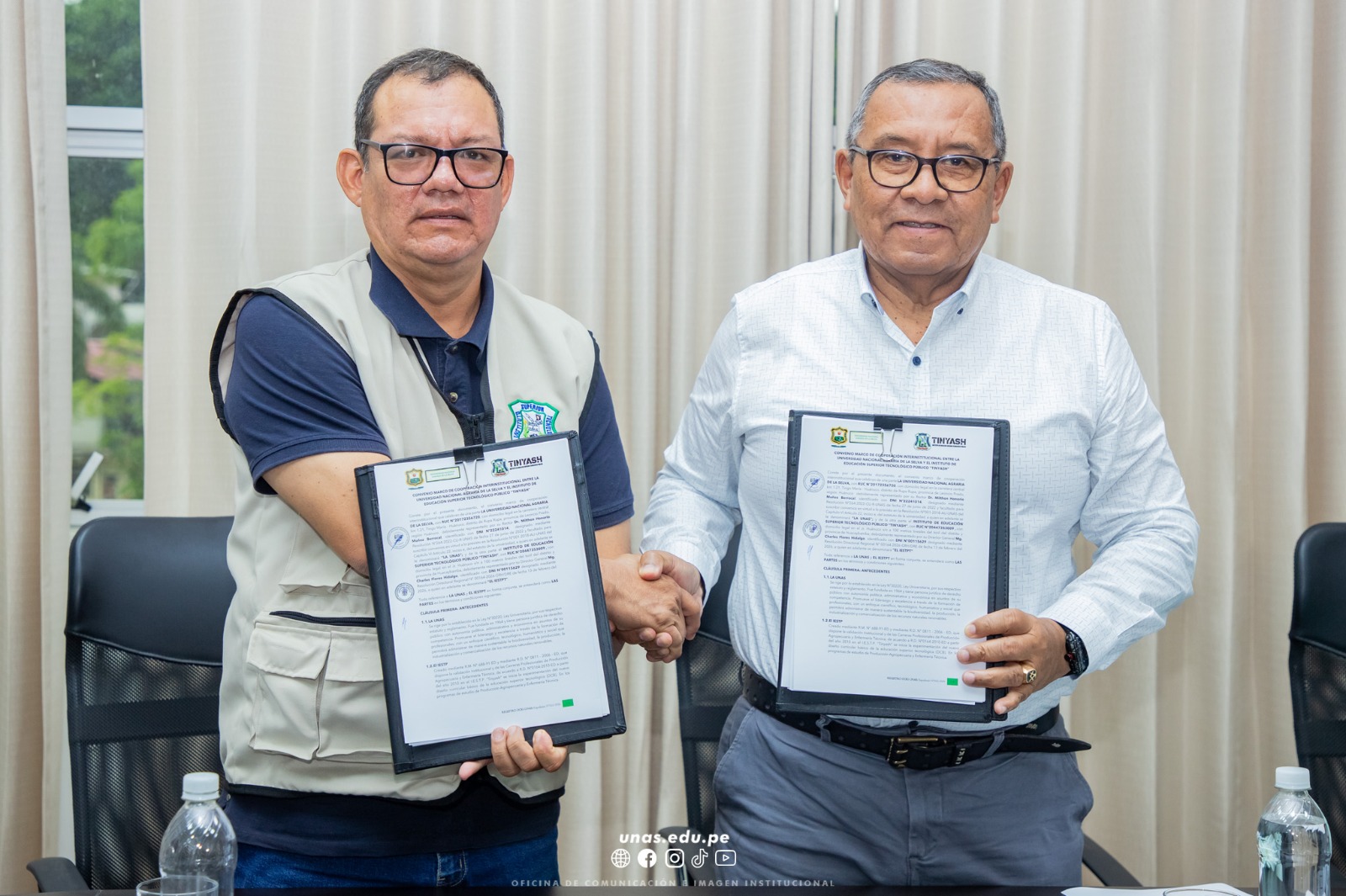 CONVENIO UNIVERSINADA NACIONAL DE LA SELVA